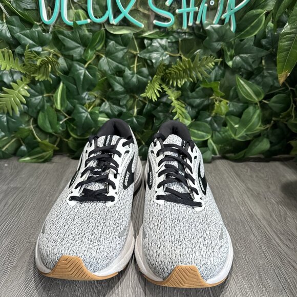 BROOKS Adrenaline GTS 23 Shoes Men 11.5 Oreo Gum Running Sneakers 1103911D112 main image 6